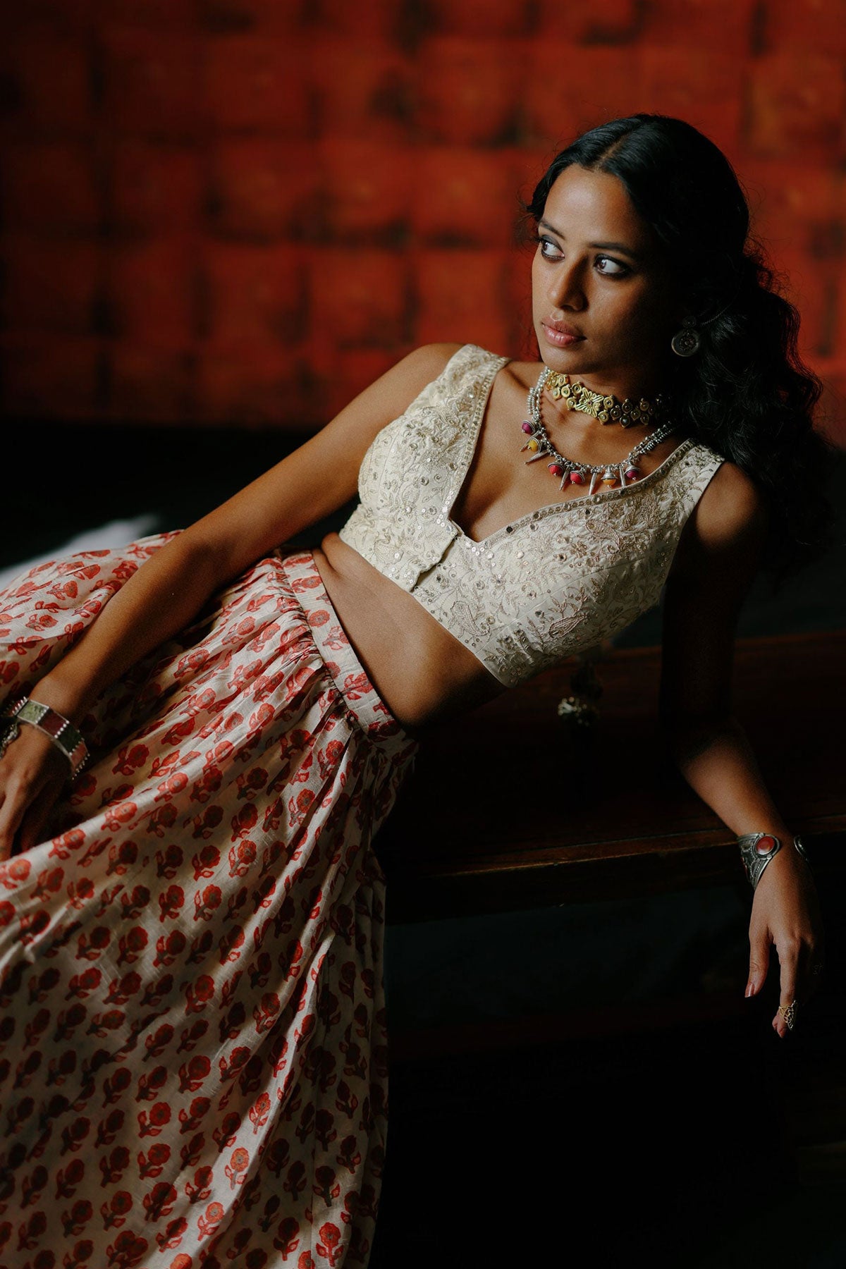 Pearl Lehenga Set - Ready To Ship