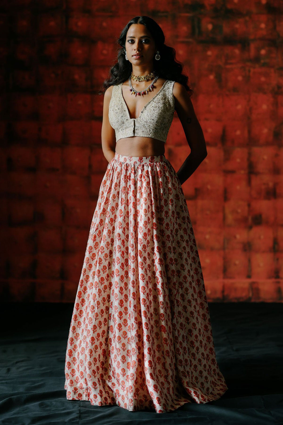 Pearl Lehenga Set - Ready To Ship