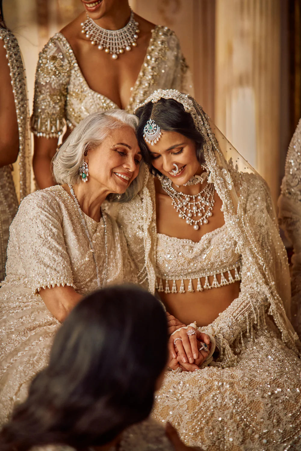 Nude Pearl Lehenga Set