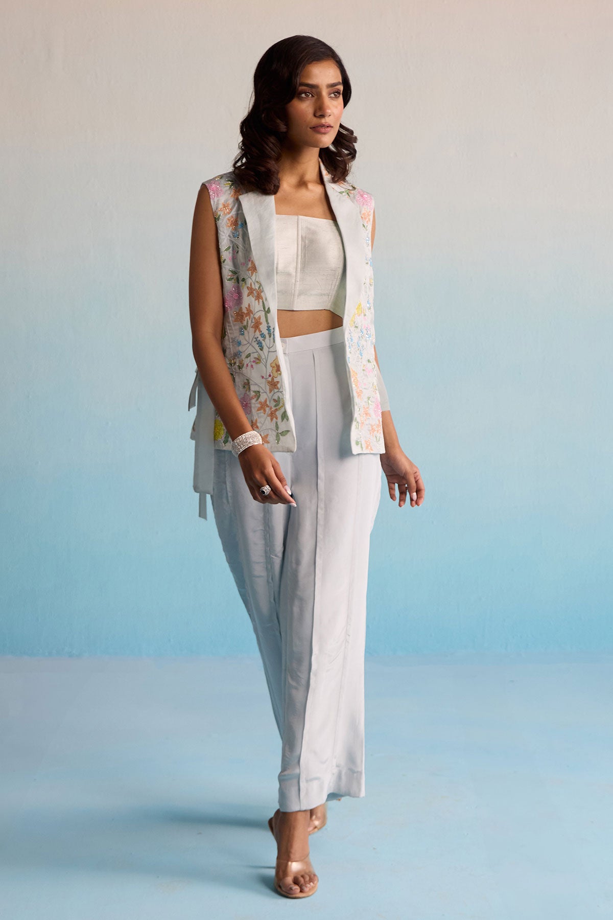 Lilou Organza Coord Set