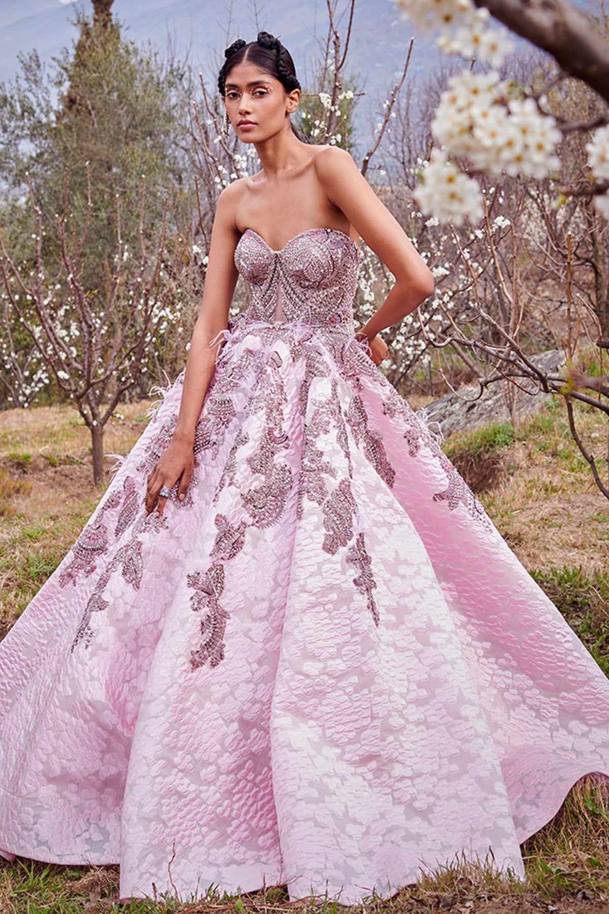 "Jowita" Woven Bridal Gown