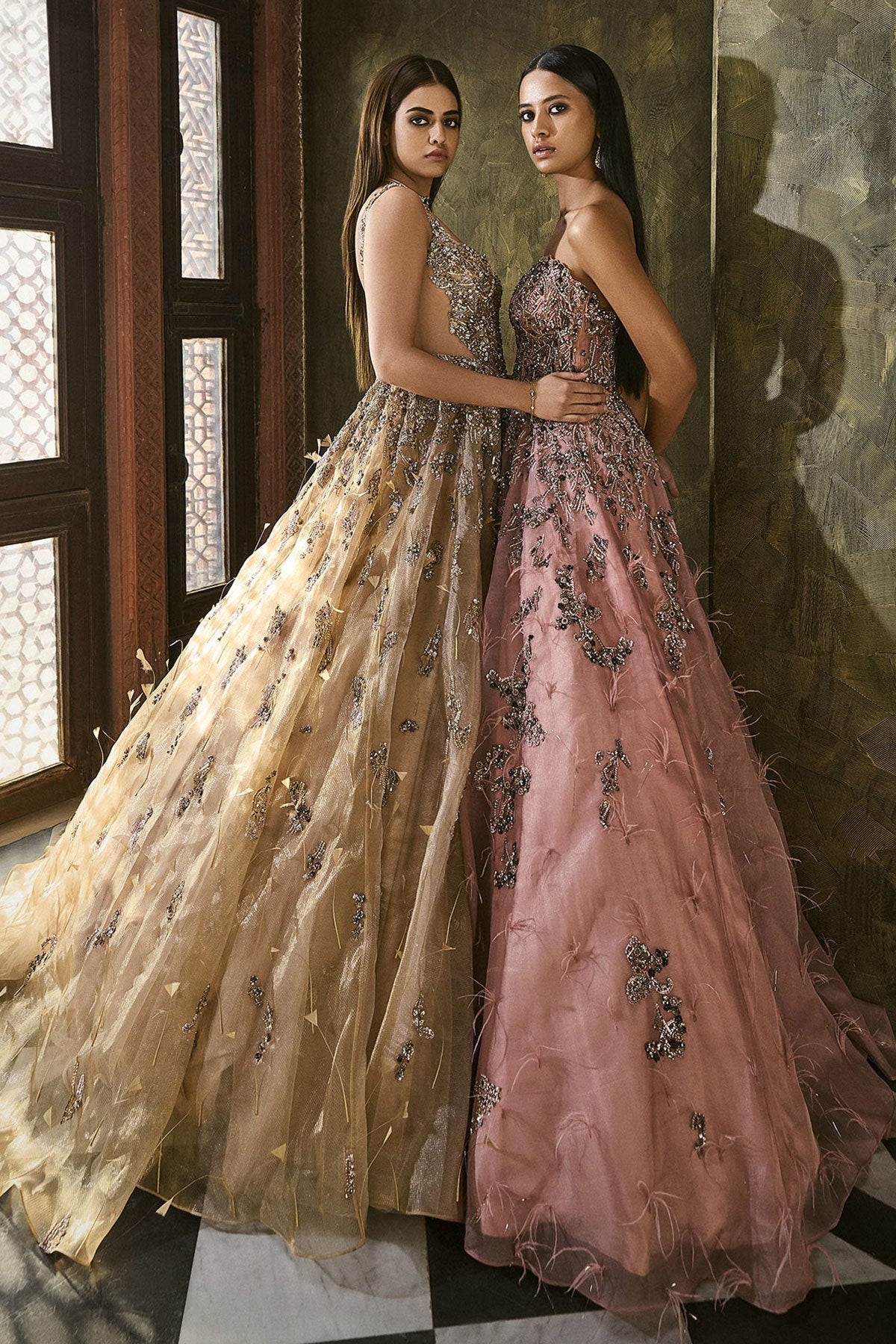 "Uzma" Cocktail gown