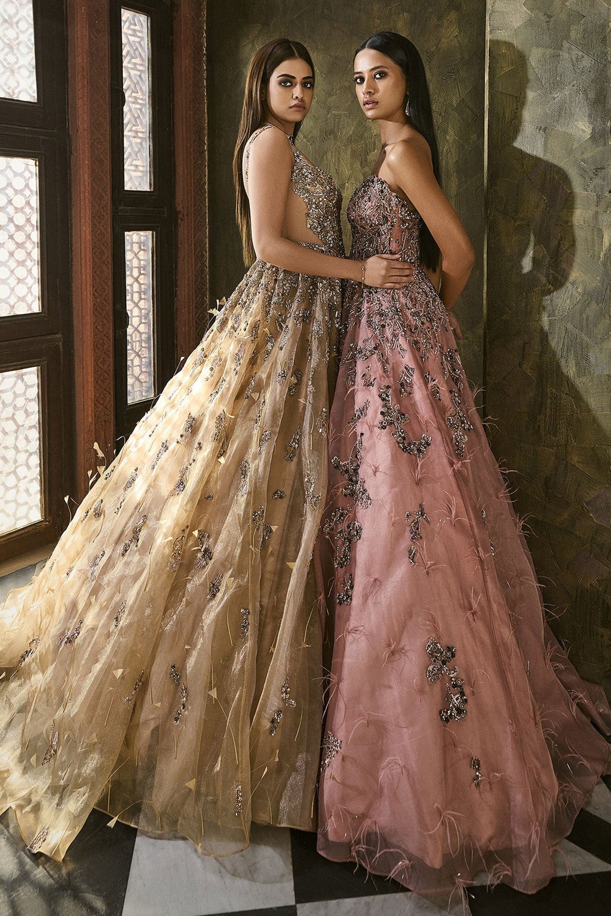 "Uzma" Cocktail gown