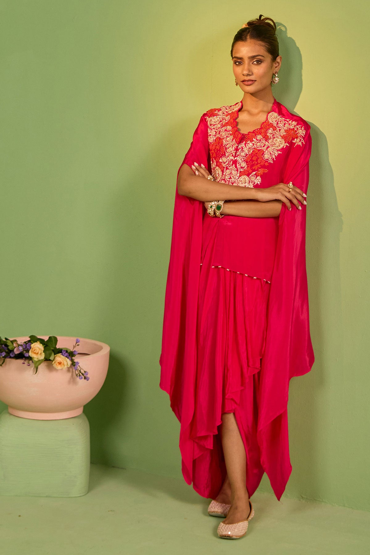 Lumina Top And Skirt Set