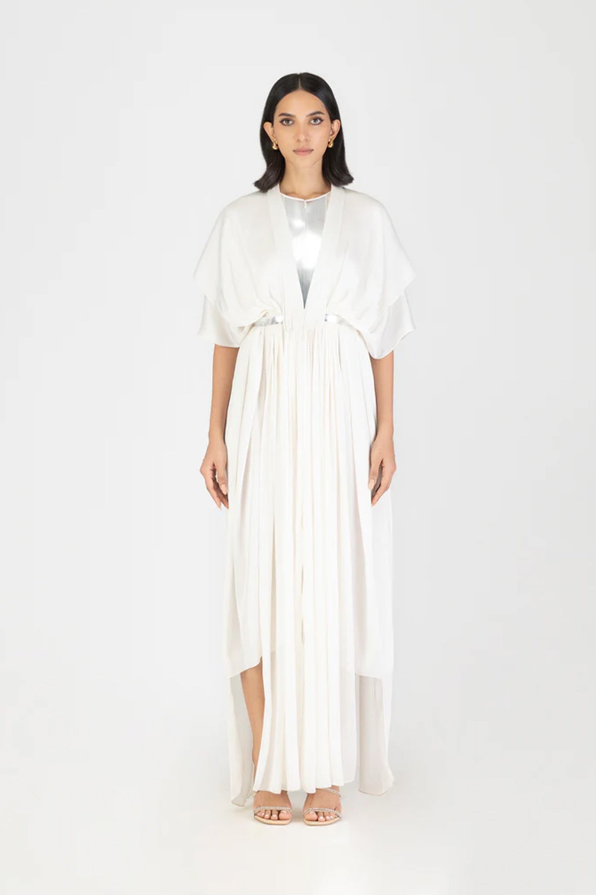 Pleated Layered Dress