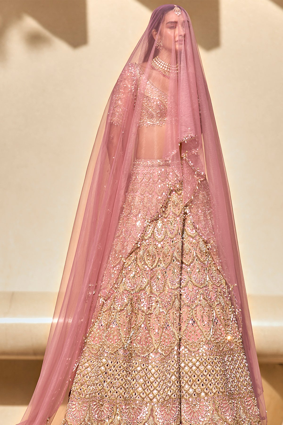 ROSE PINK LEHENGA SET