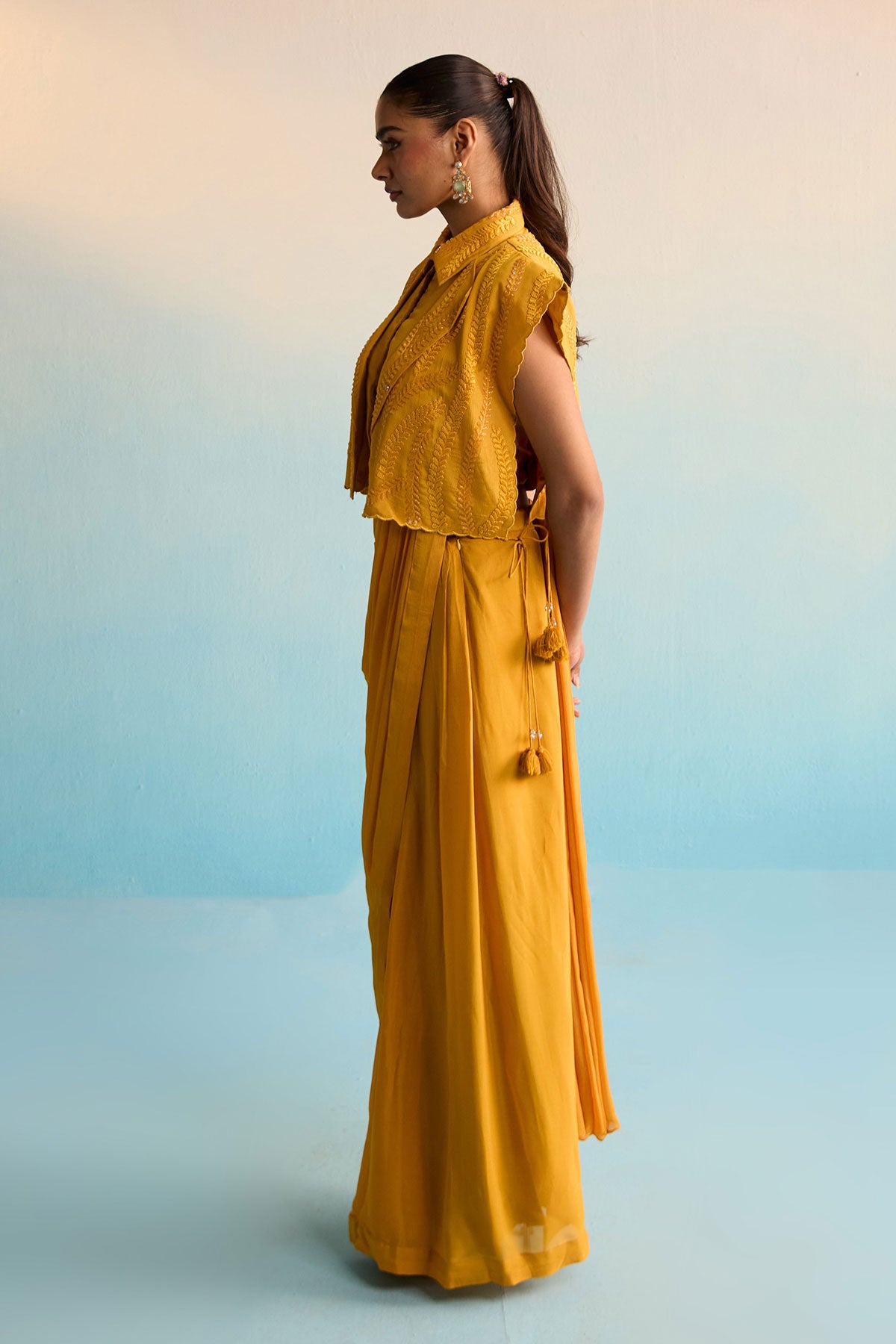 Amruta Elegant Drape Saree