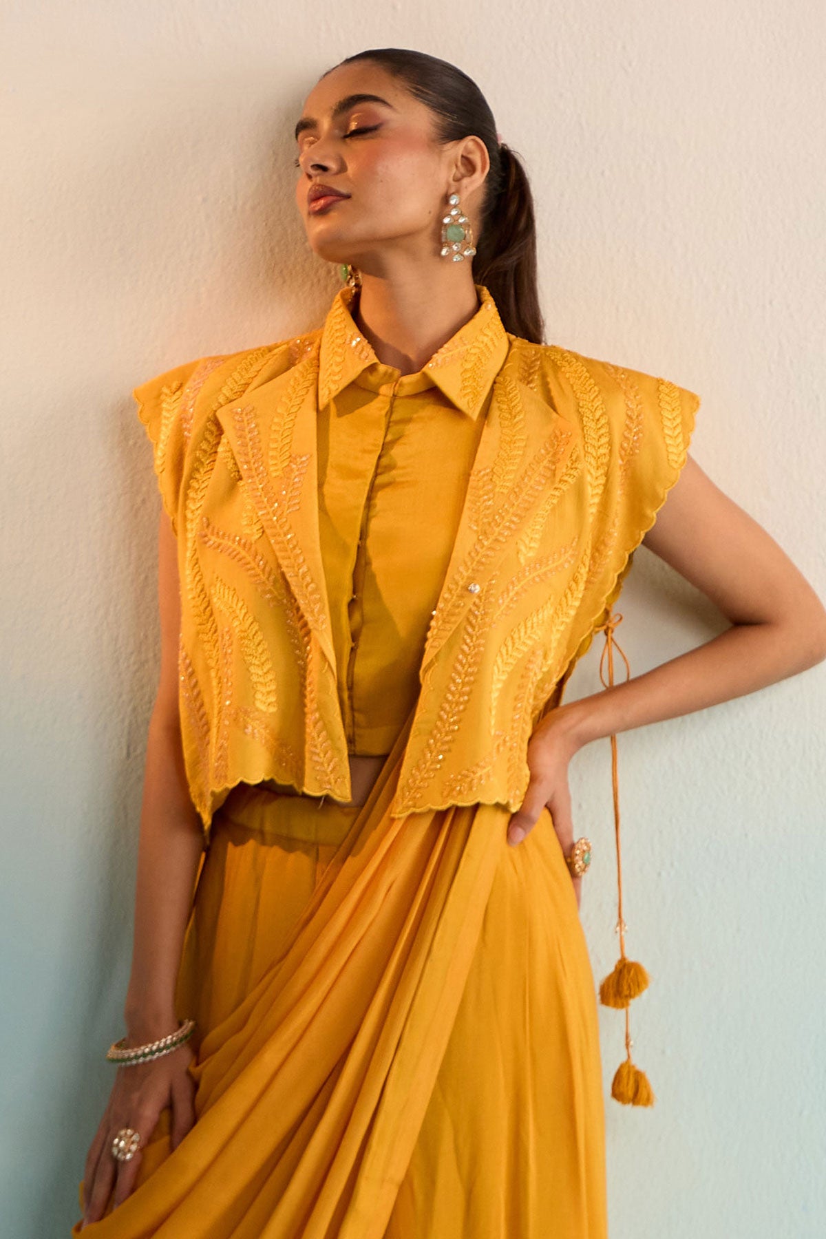 Amruta Elegant Drape Saree