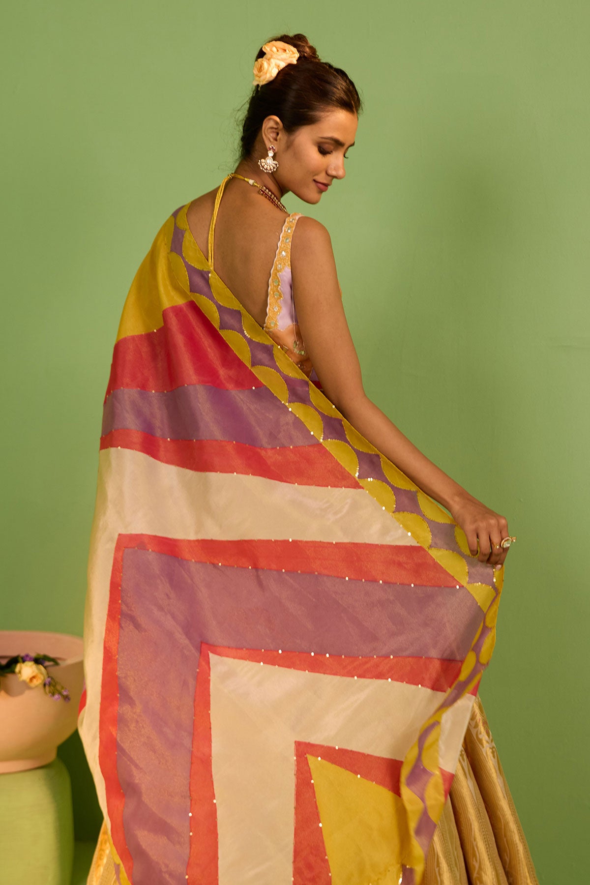 Noori Banarasi Silk Lehenga Set