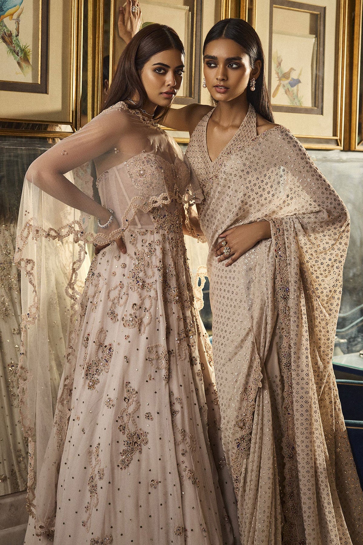 "Jahaan" Chiffon Sari
