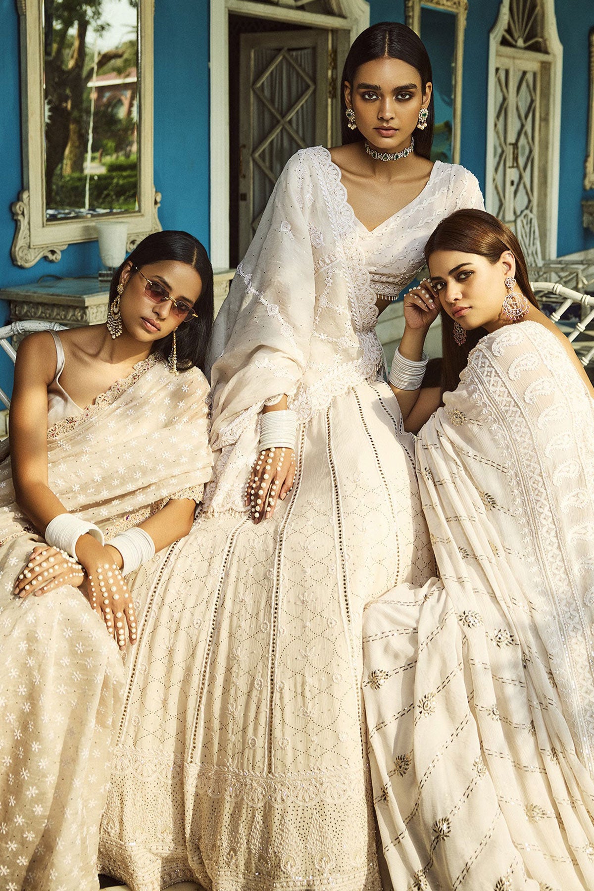 "Inessa" Chiffon Saree