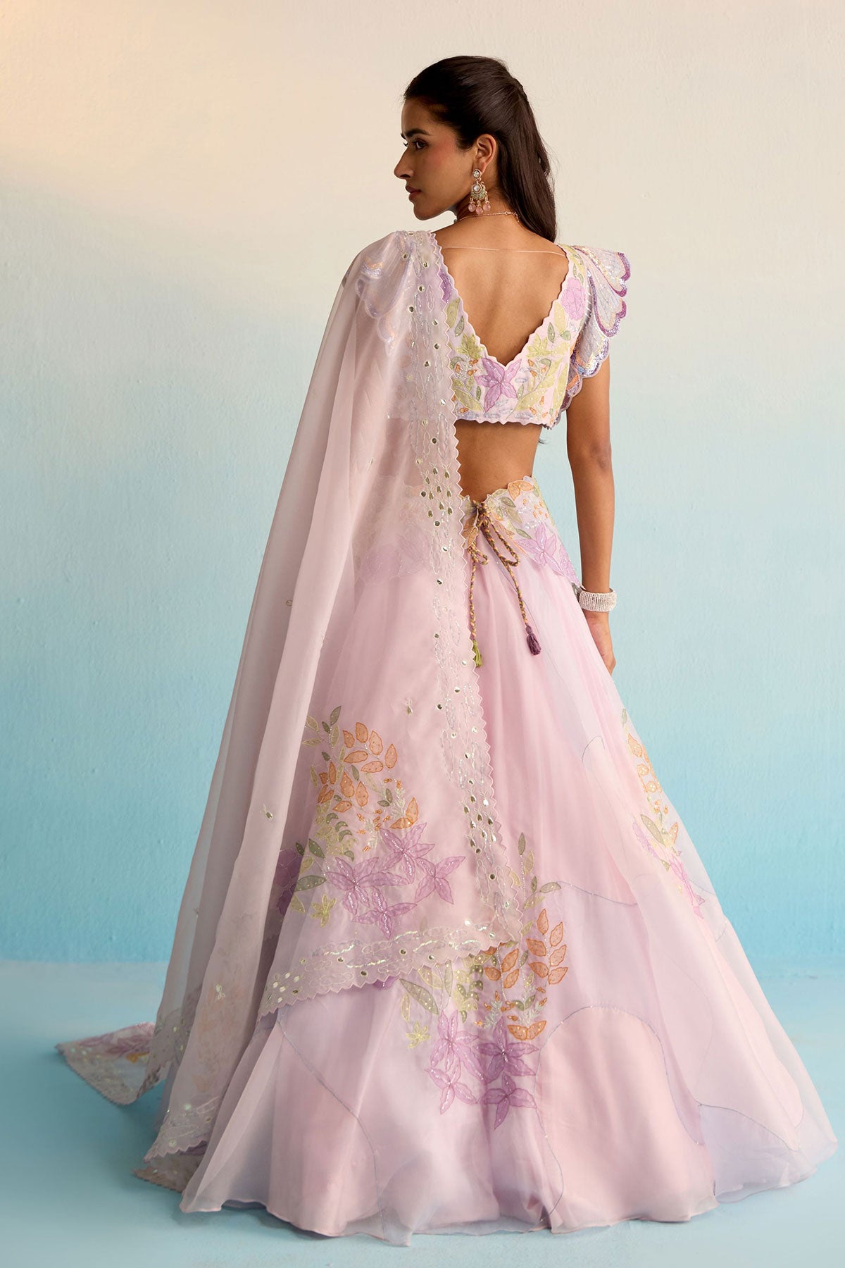Sariyah Handpainted Lehenga