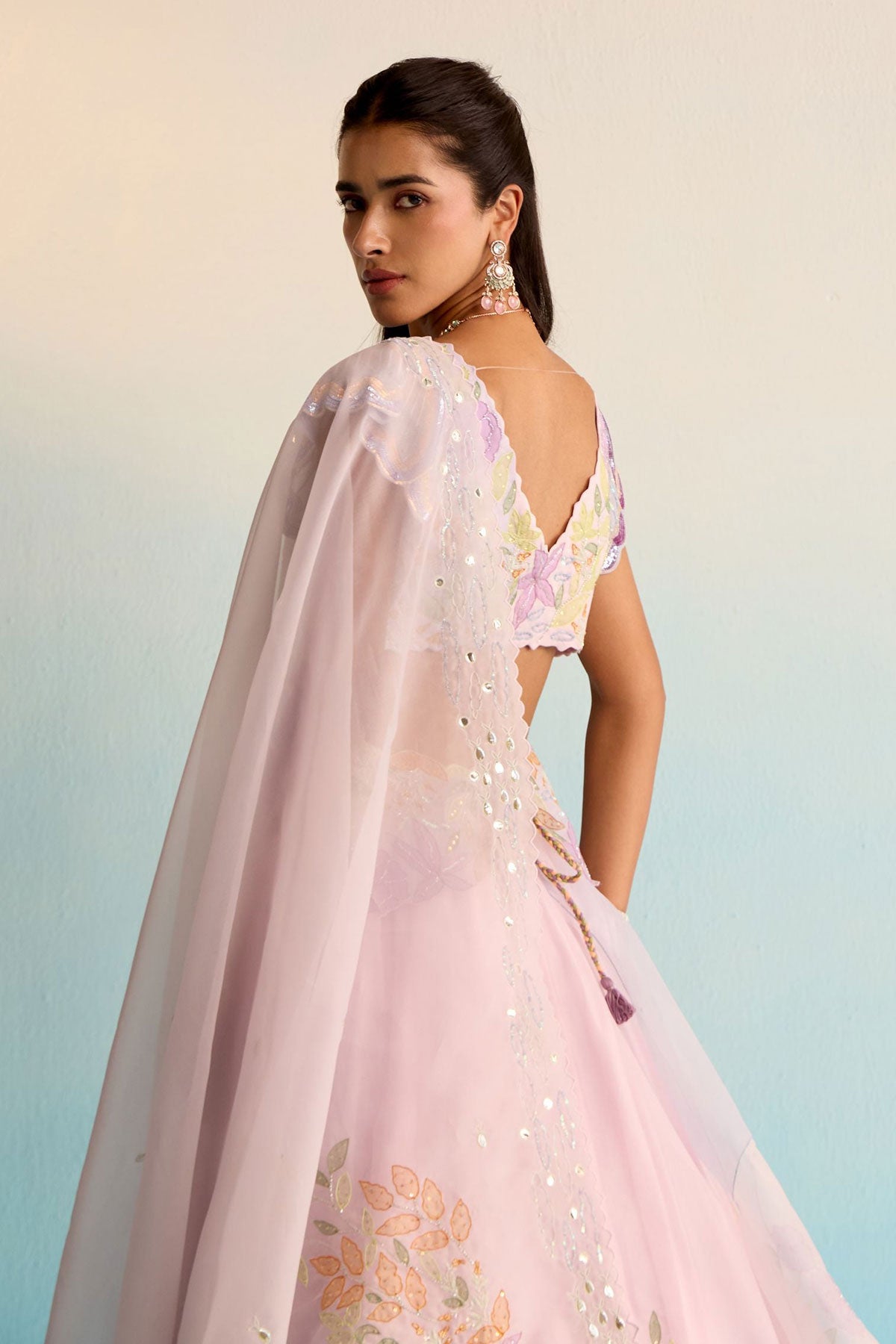 Sariyah Handpainted Lehenga