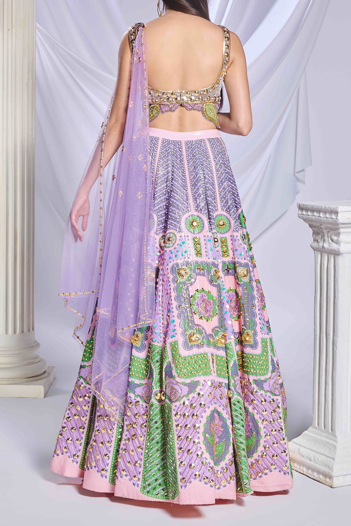 Dear Dahlia Lehenga set