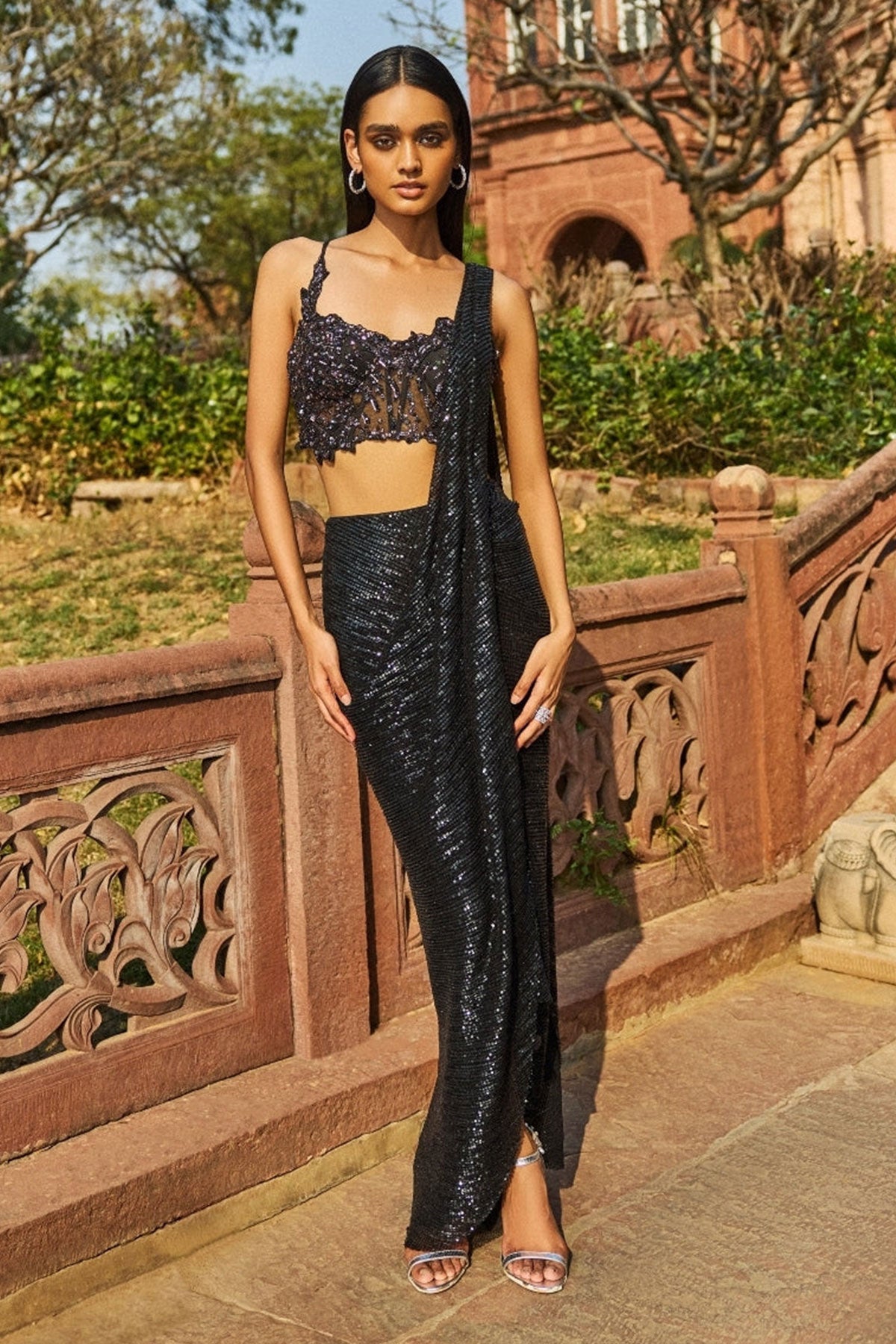 "Bonita" Drape Saree