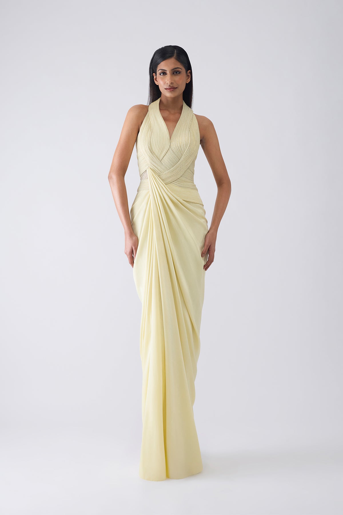 Metallic Moulded Gown
