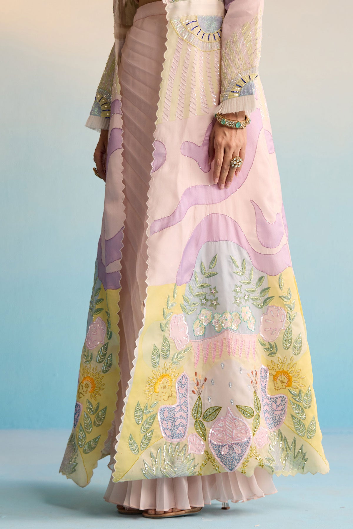 Serelina Skirt And Jacket Set