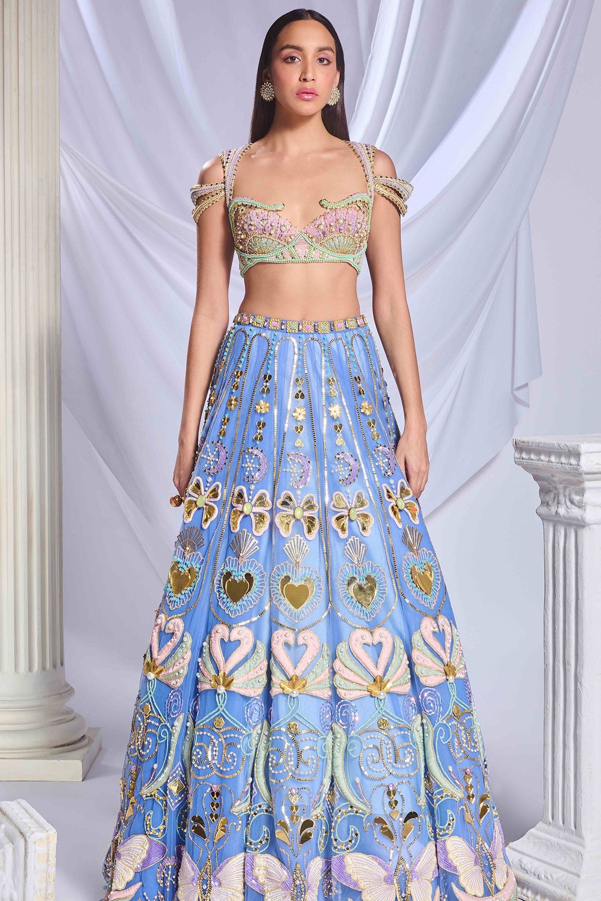 Once In A Blue Moon Lehenga Set