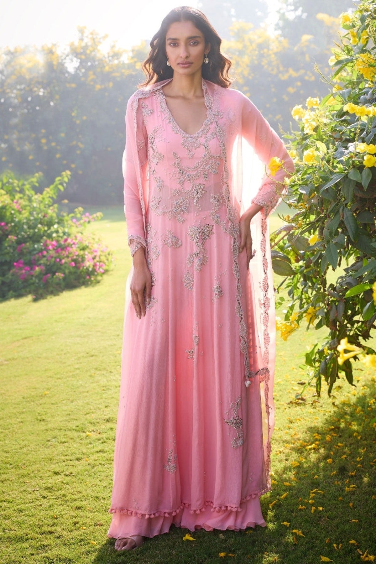 "Amber" Kalidar Kurta Set