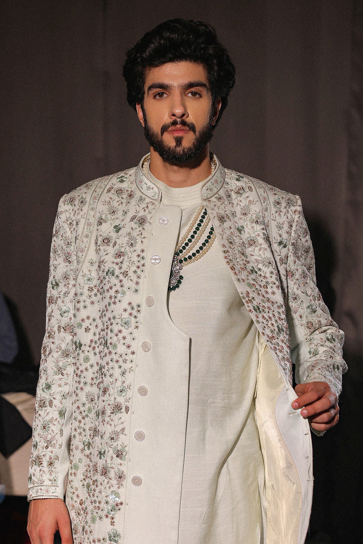The Blue Iris Sherwani Set