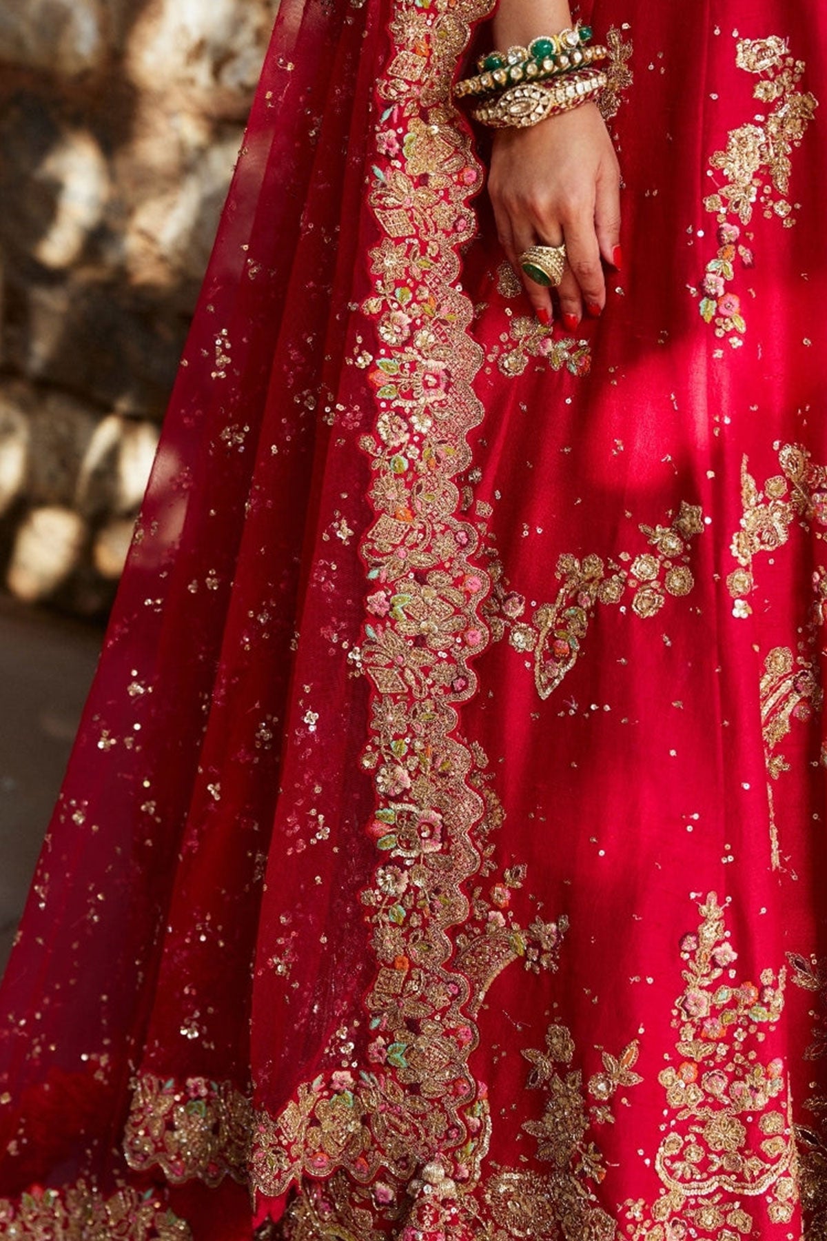 "Atreyi" Bridal Lehenga