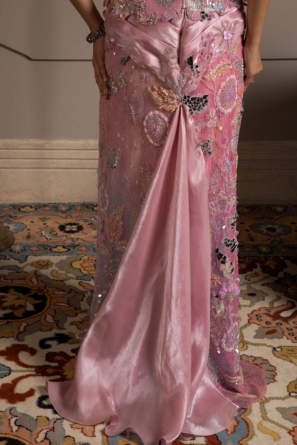 Lura Off Shoulder Corset Gown