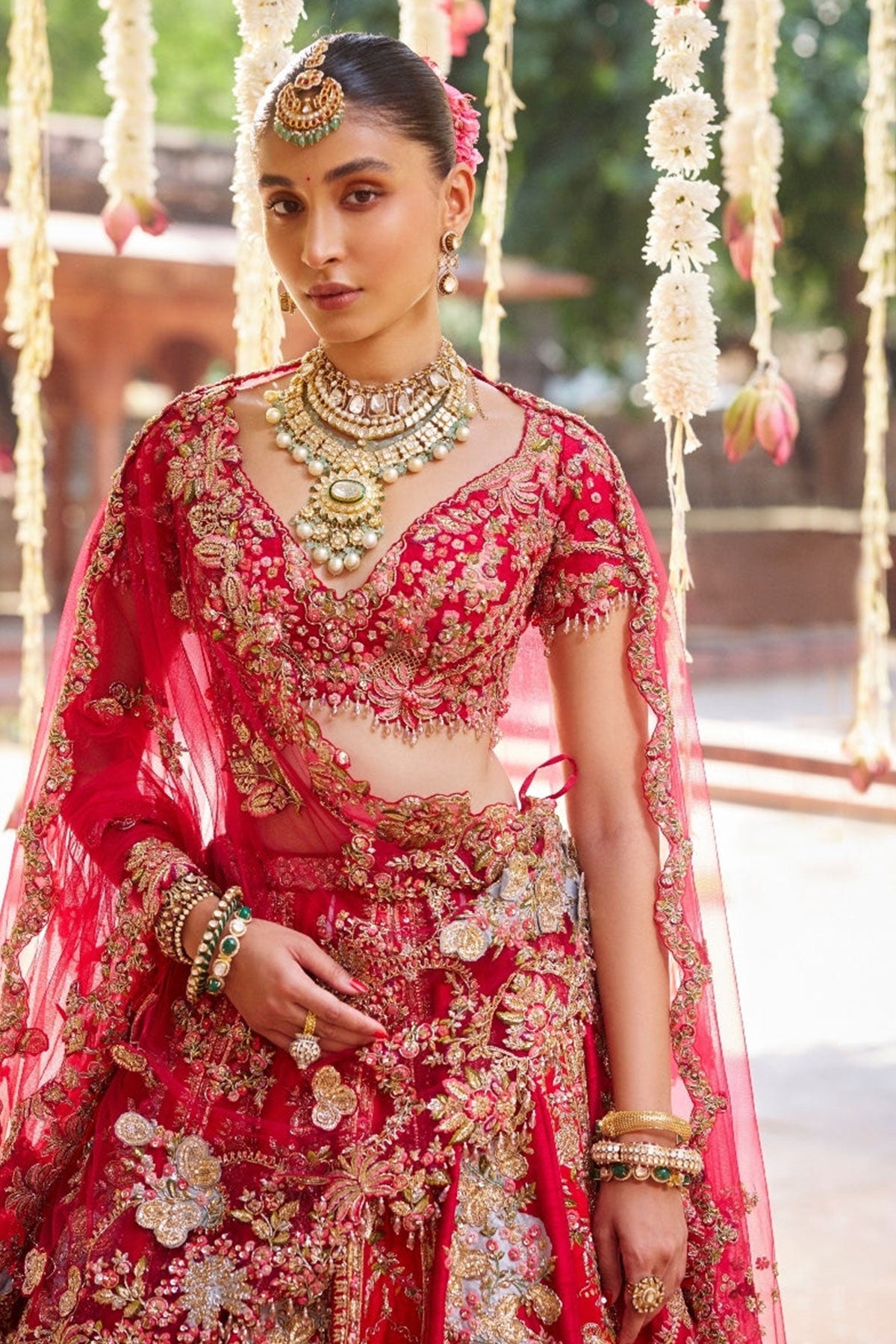 "Asani" Bridal Lehenga