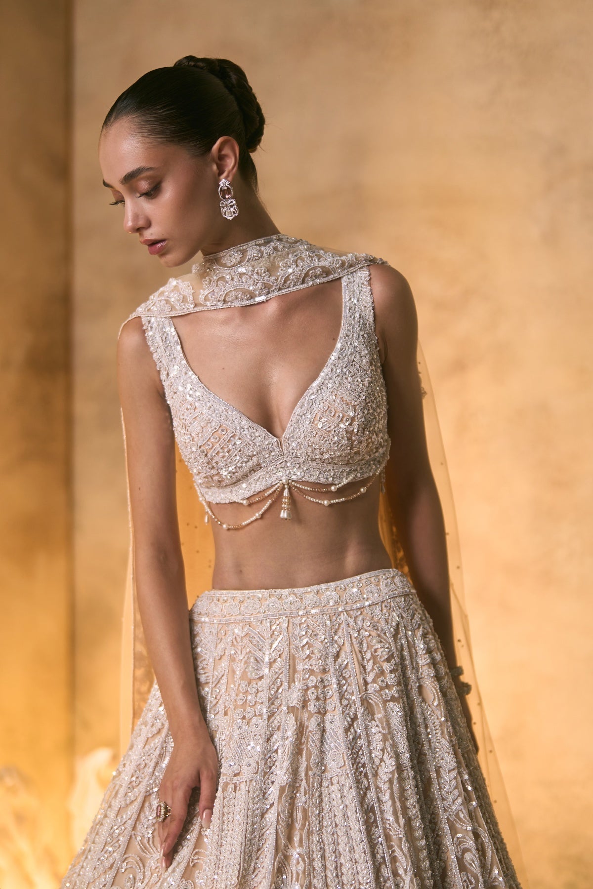 Vermeil Lehenga Set