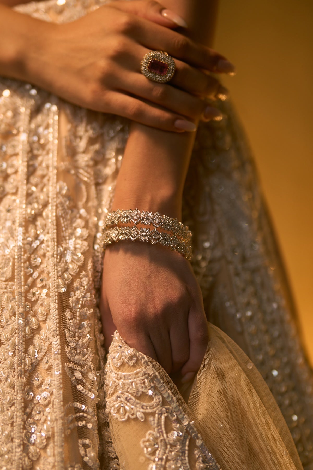 Vermeil Lehenga Set