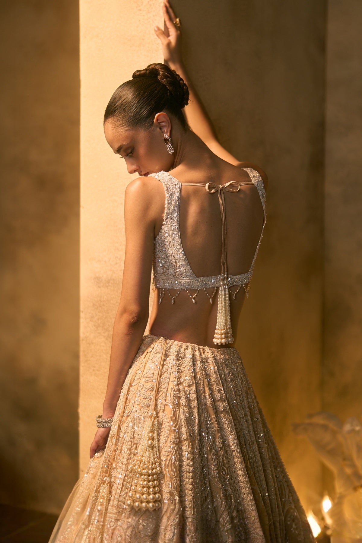 Vermeil Lehenga Set