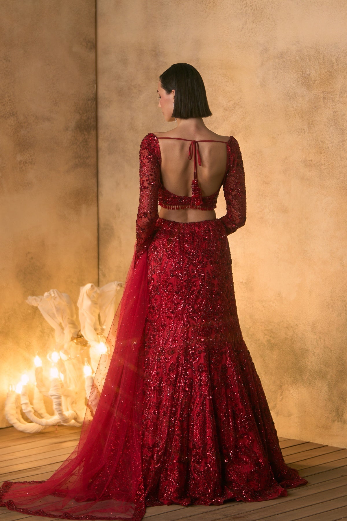 Ember Lehenga Set