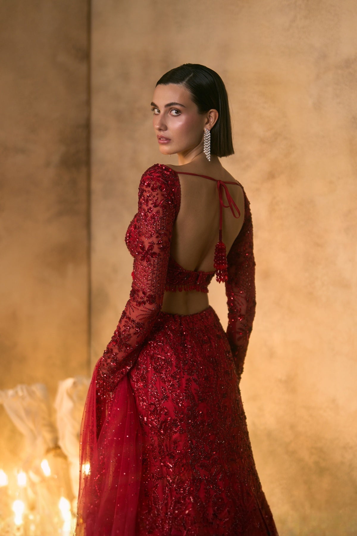 Ember Lehenga Set