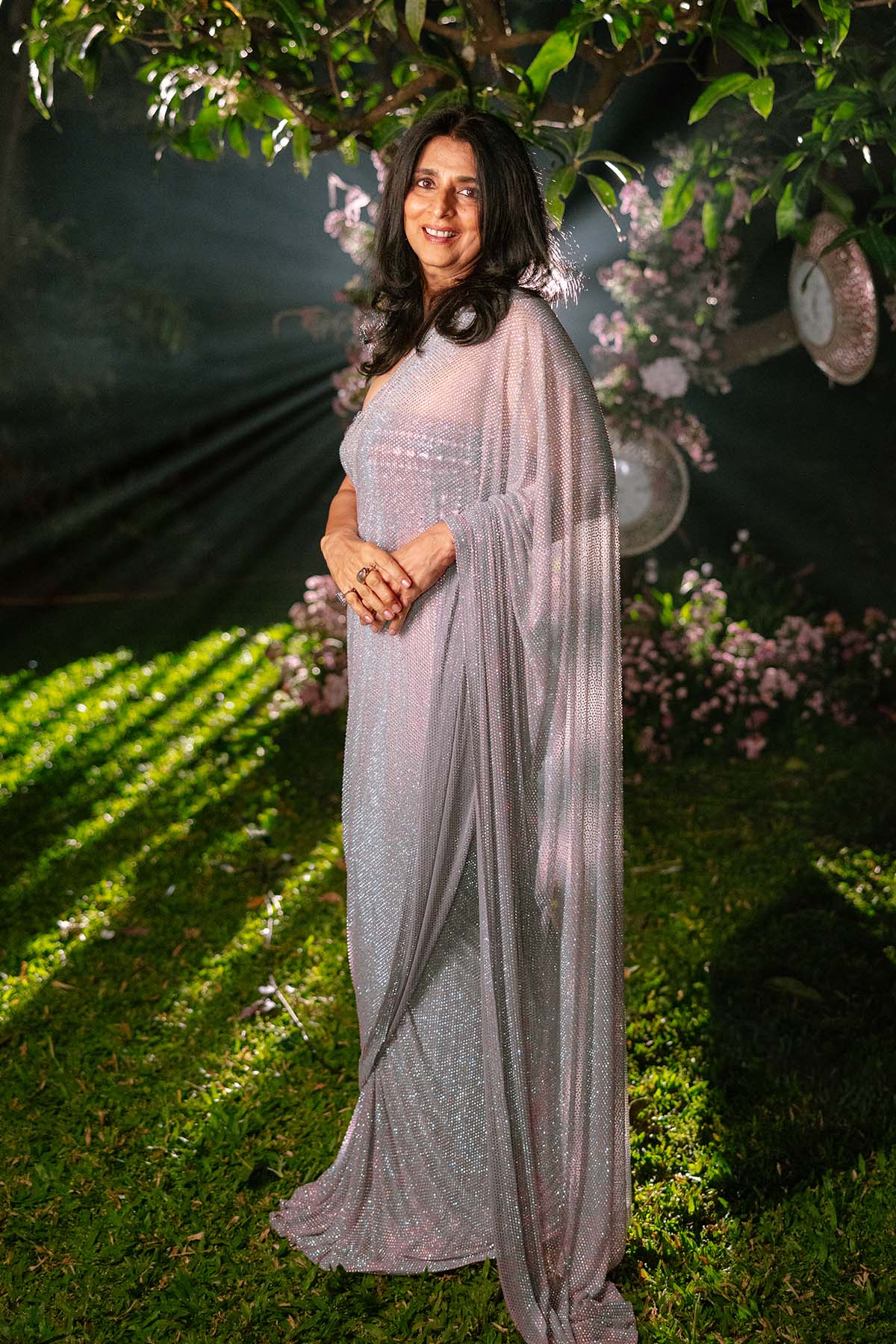 Lilac Lumina Drape Set