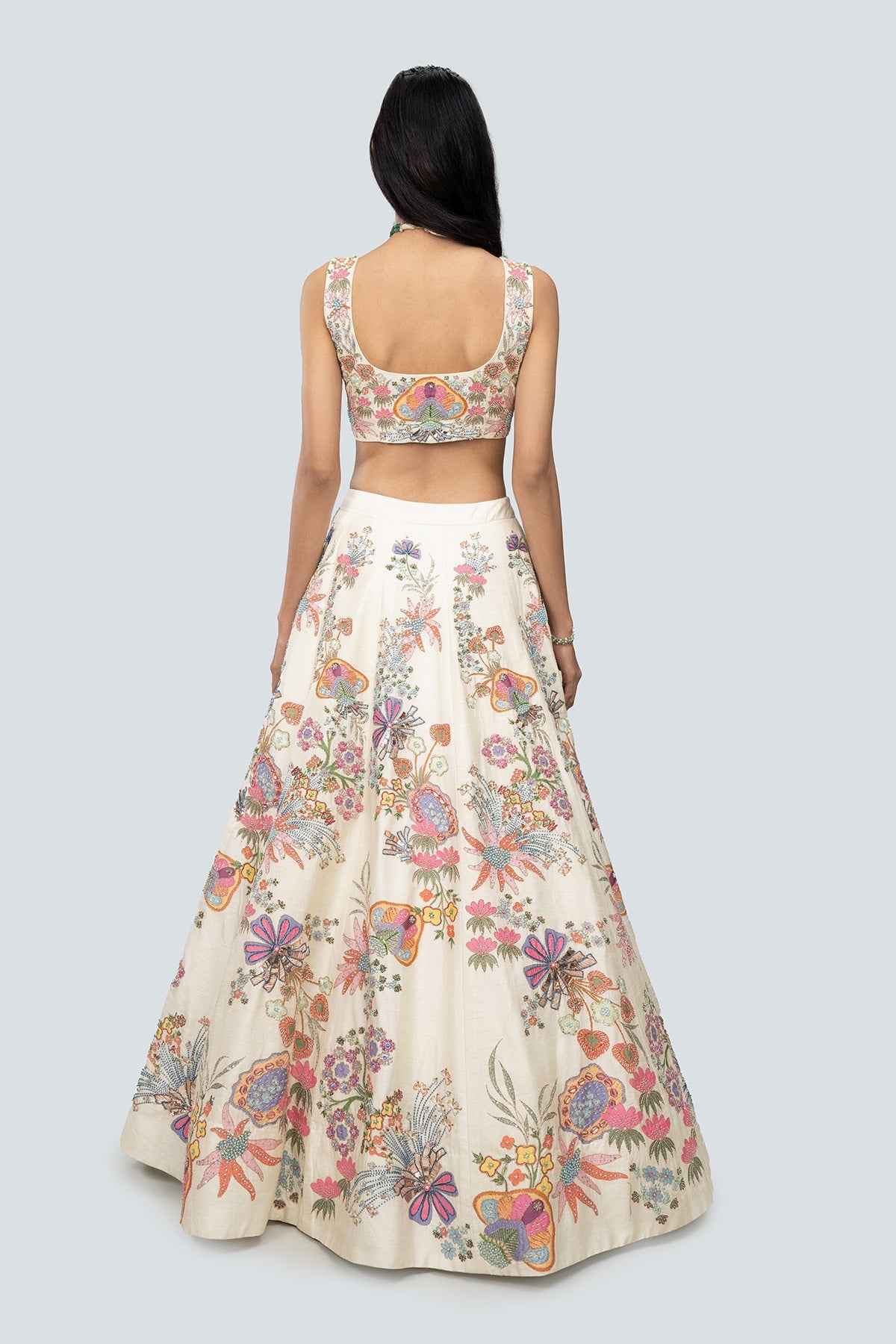 Zahra- ivory [12 panel]