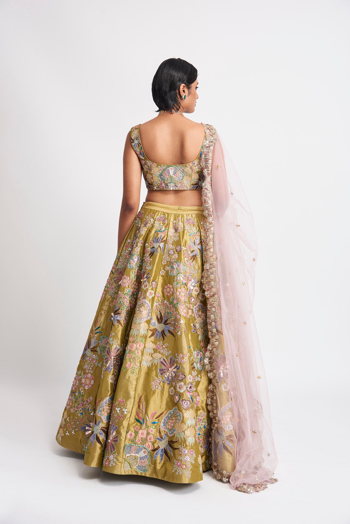 Zahra - citron green [16 panel]