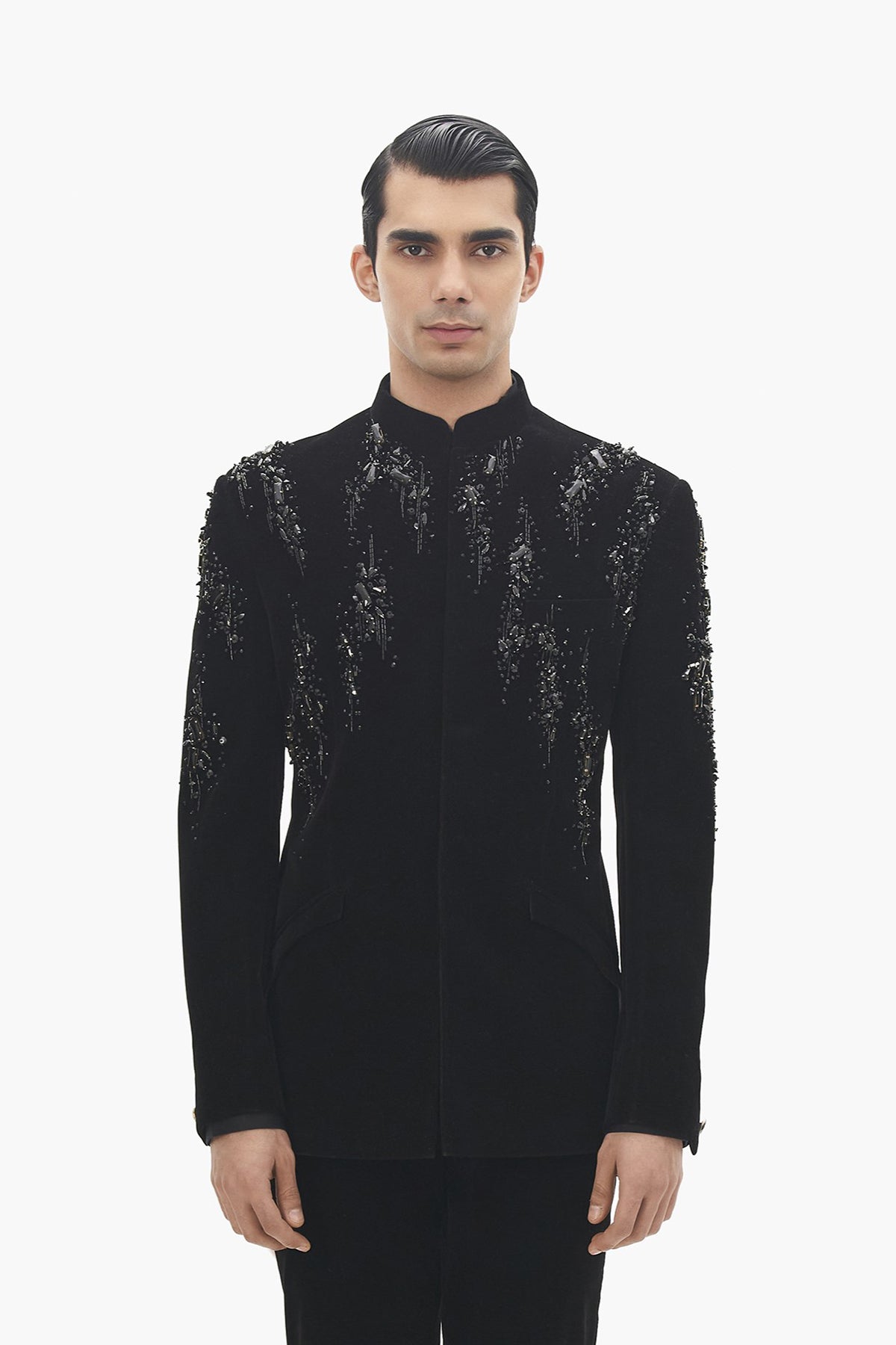 Nova Velvet Bandhgala