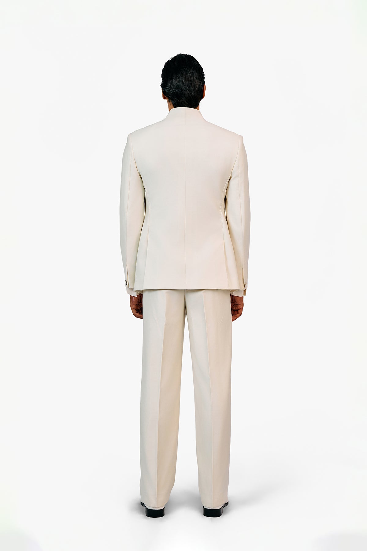 Metallic Brooch Bandhgala