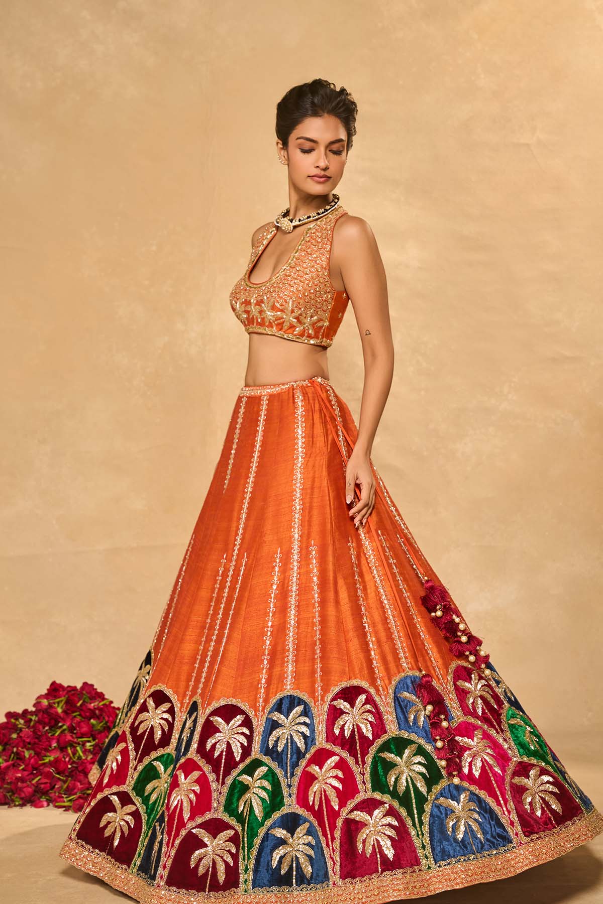Maple Lehenga