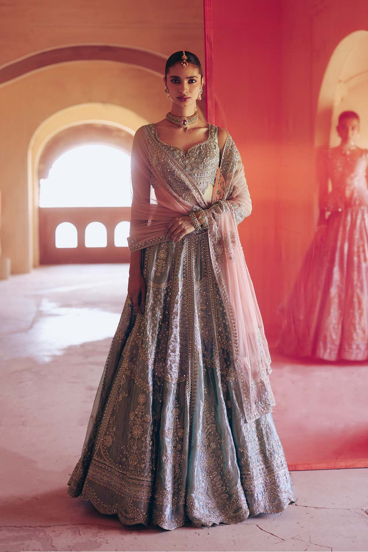 Wafa Lehenga Set