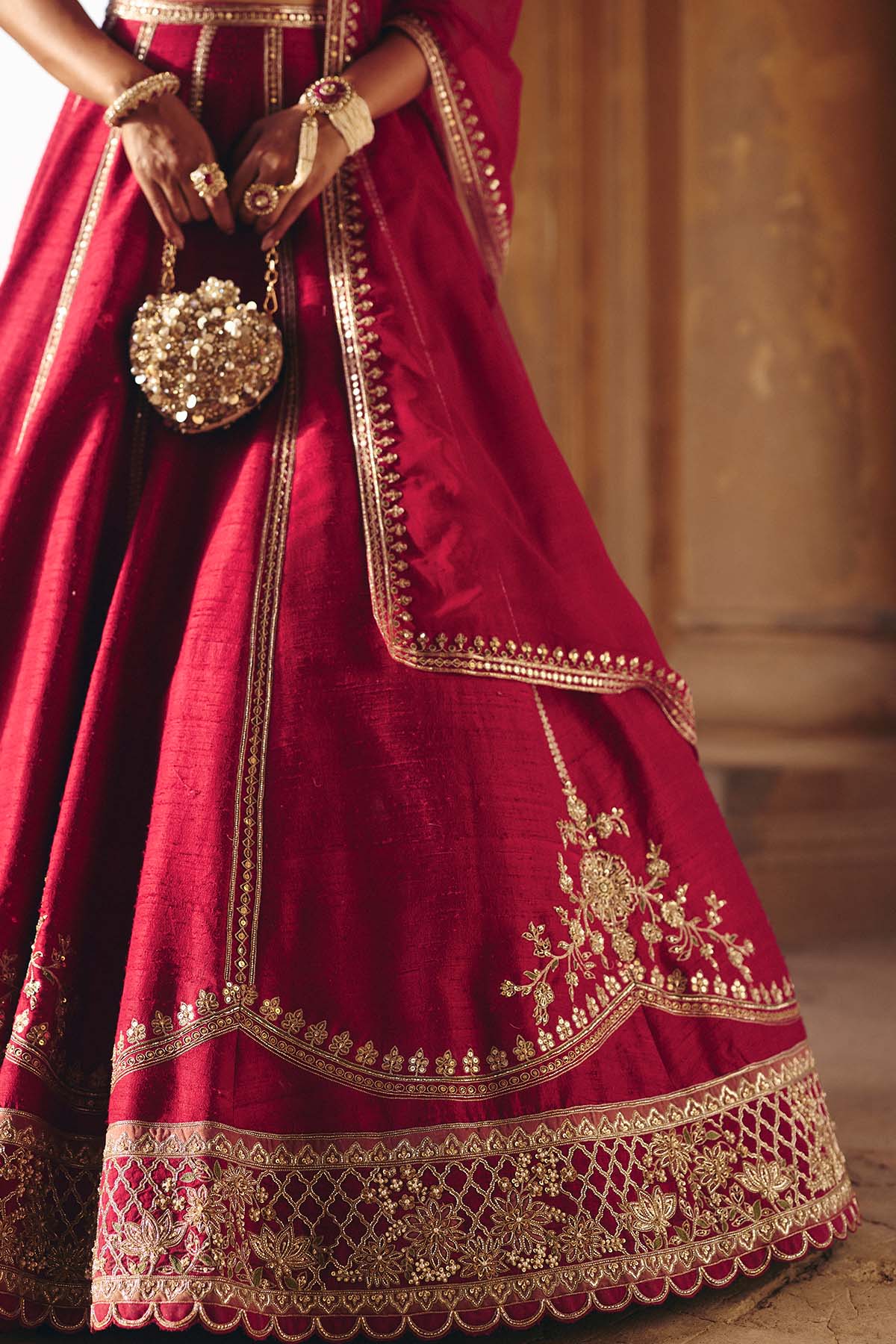 Raqs Lehenga Set
