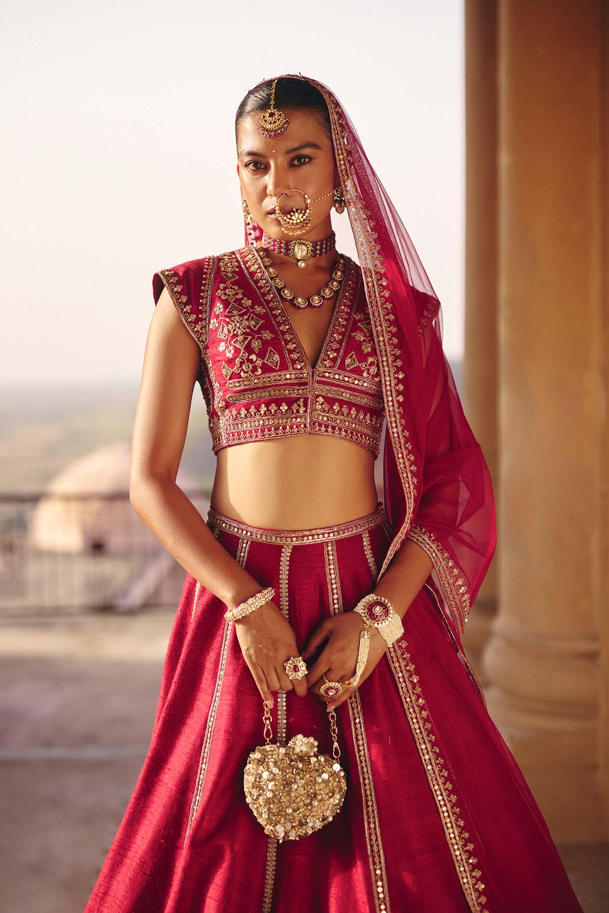 Raqs Lehenga Set