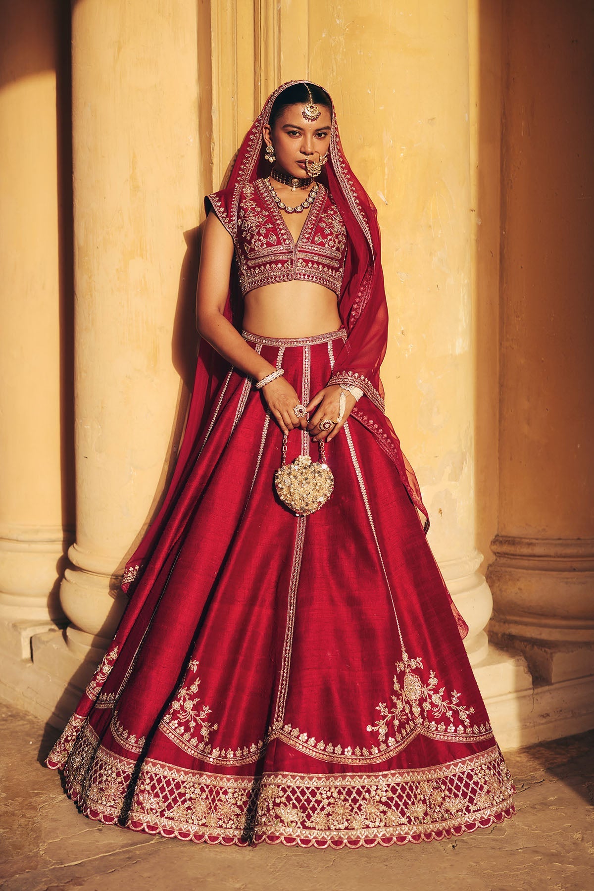 Raqs Lehenga Set