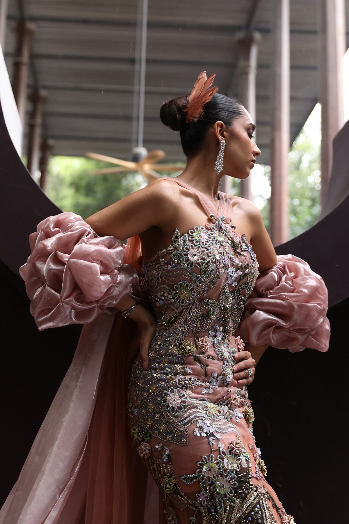 Gardenia Draped Dress