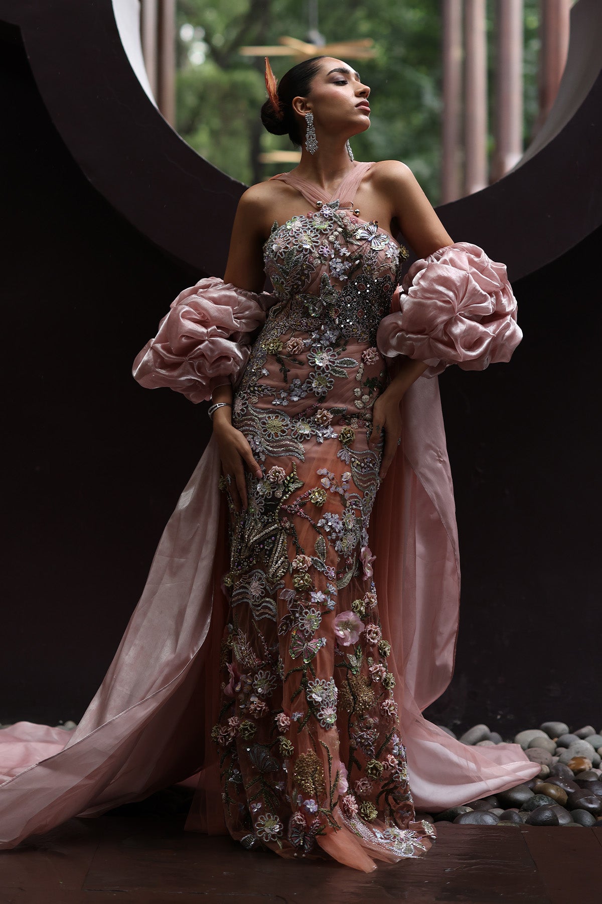 Gardenia Draped Dress