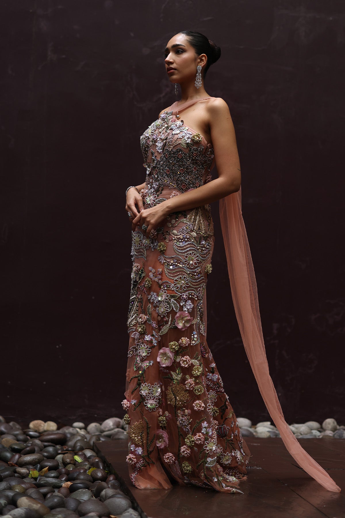 Gardenia Draped Dress