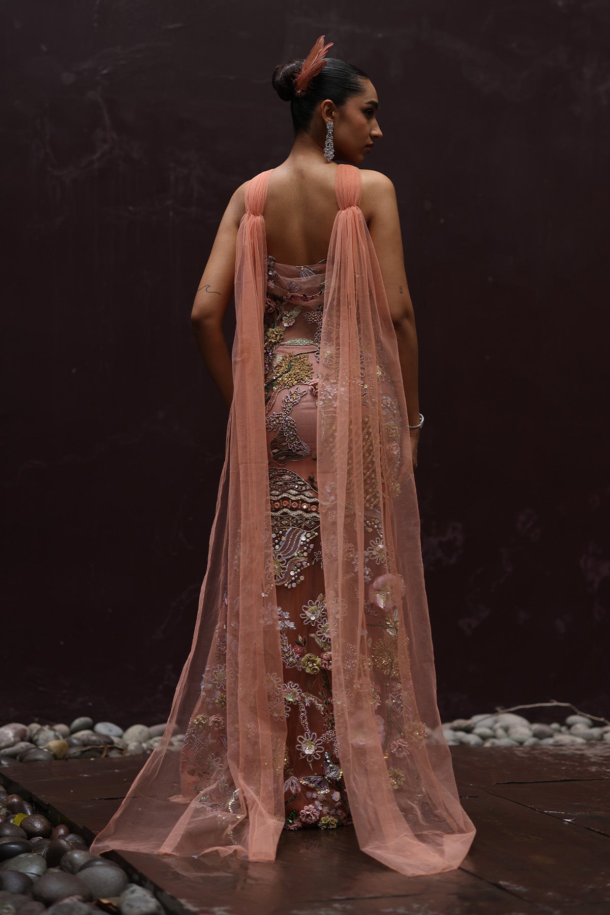 Gardenia Draped Dress