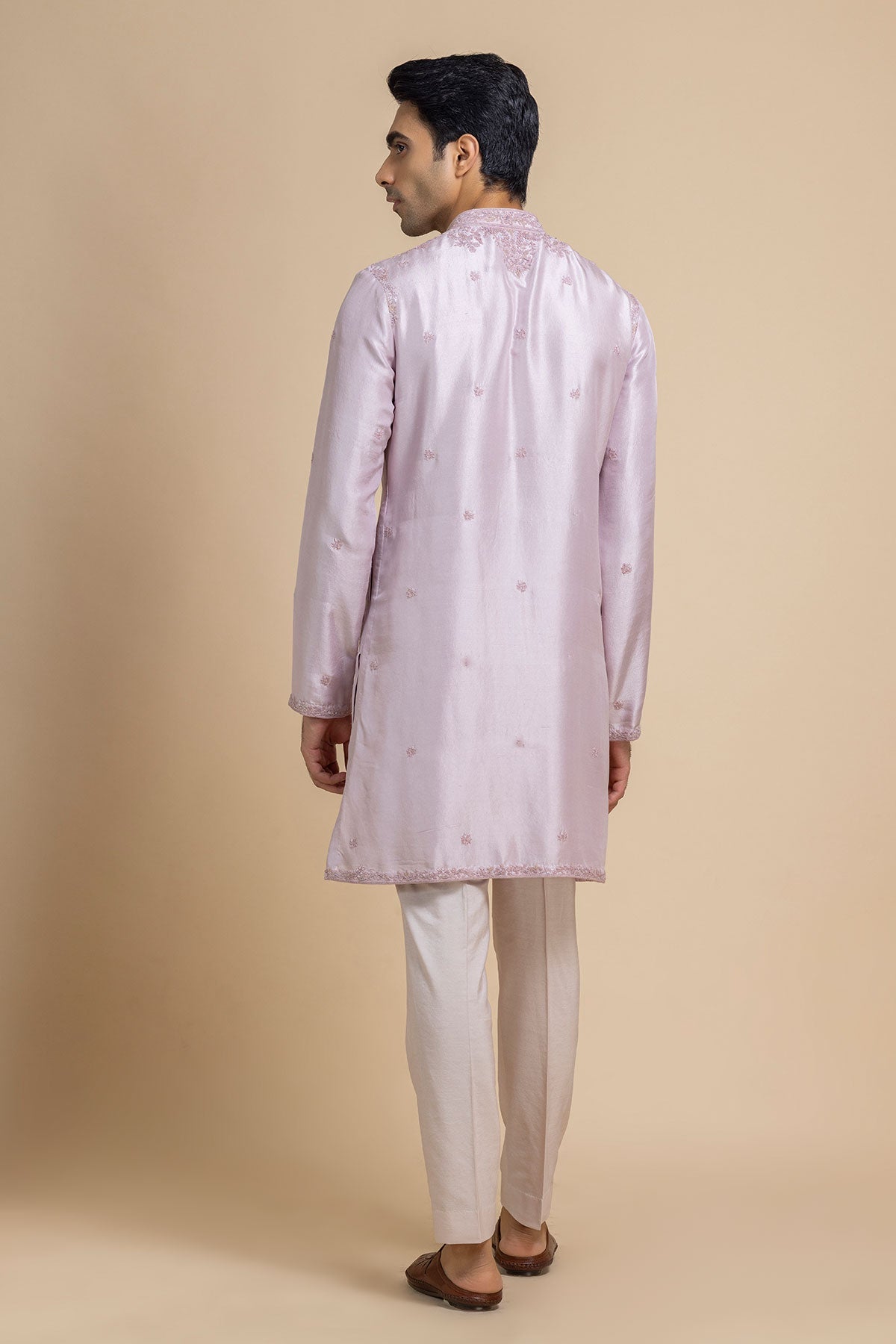 Lilac hue Kurta And Pant set
