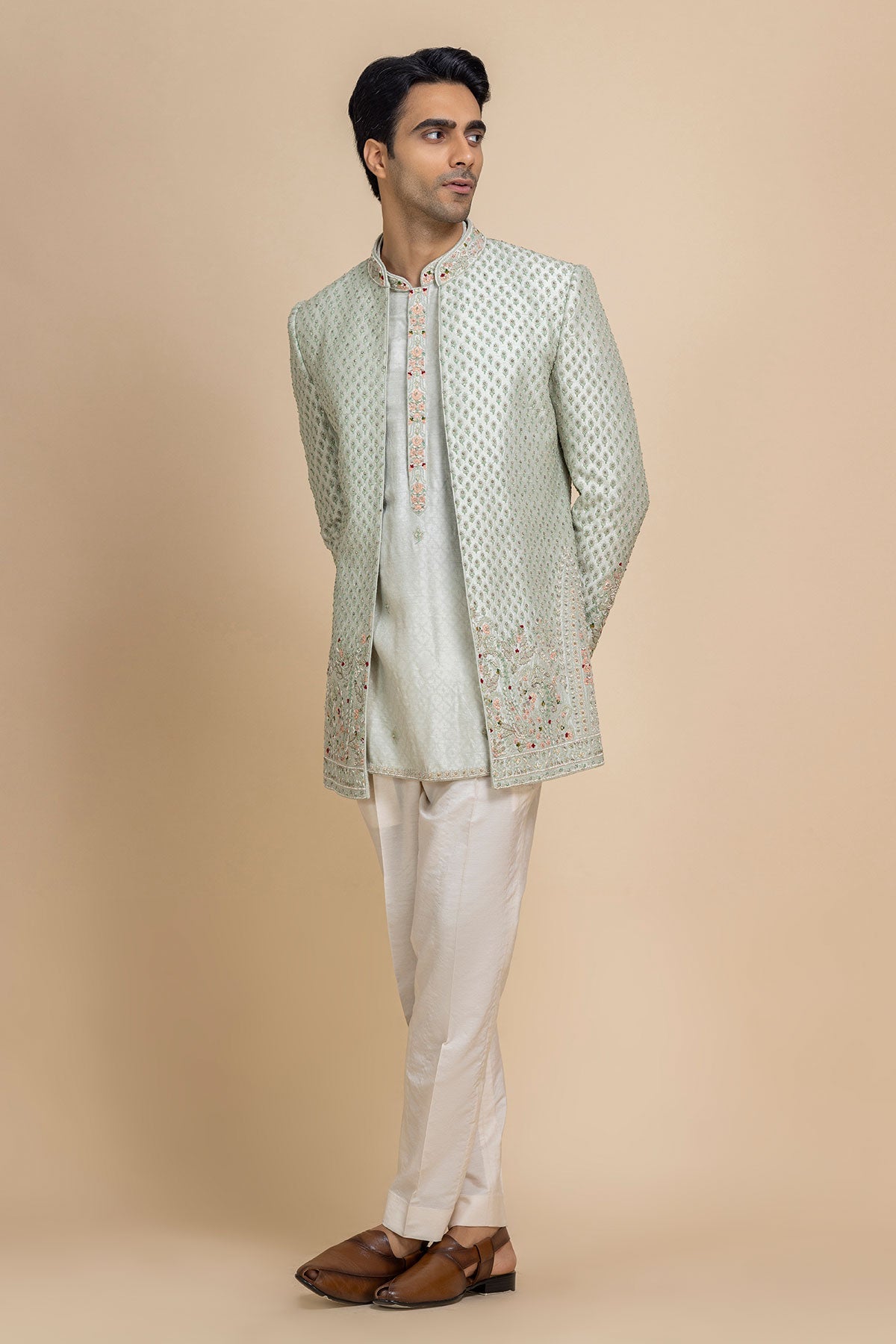 Eiryl Open Jacket kurta & pant Set