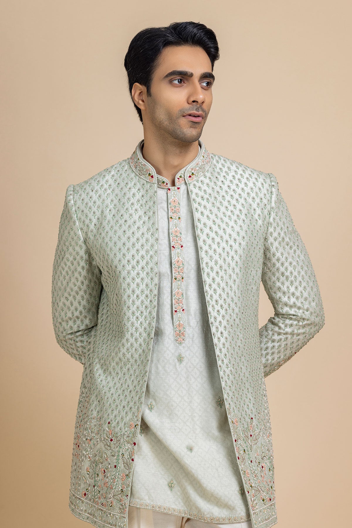 Eiryl Open Jacket kurta & pant Set