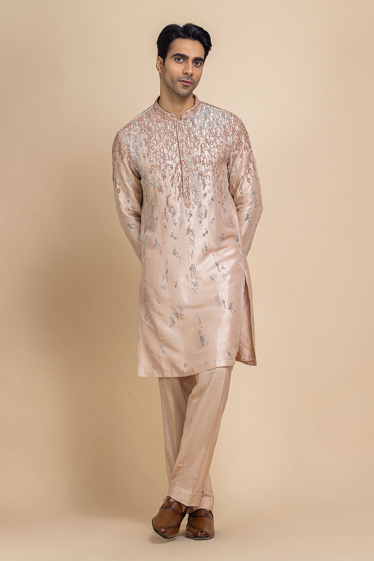 Dusky Rose Kurta & pant Set
